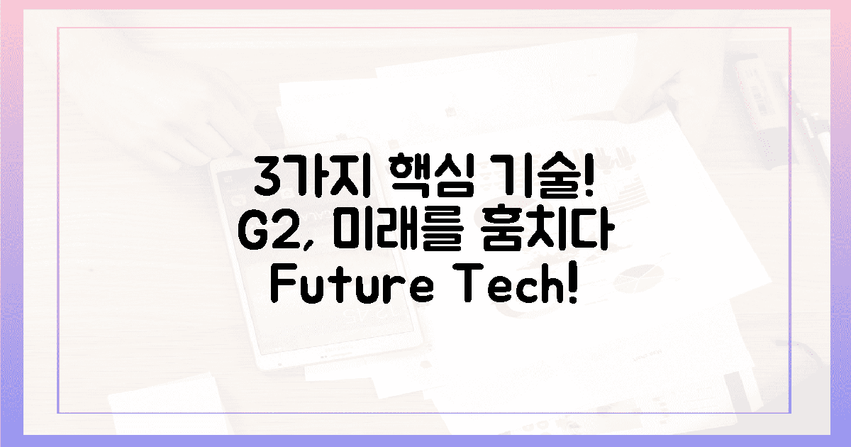 3가지 핵심 기술! G2, 미래를 훔치다