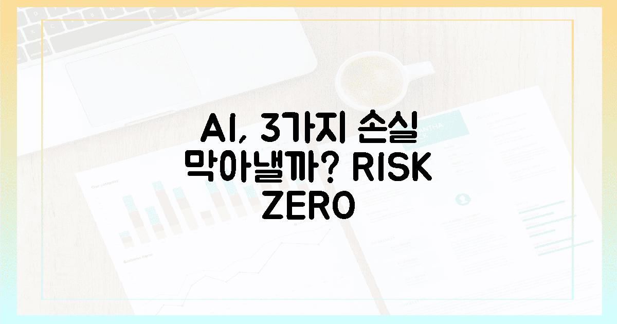 3가지 손실, AI로 막아낼까?