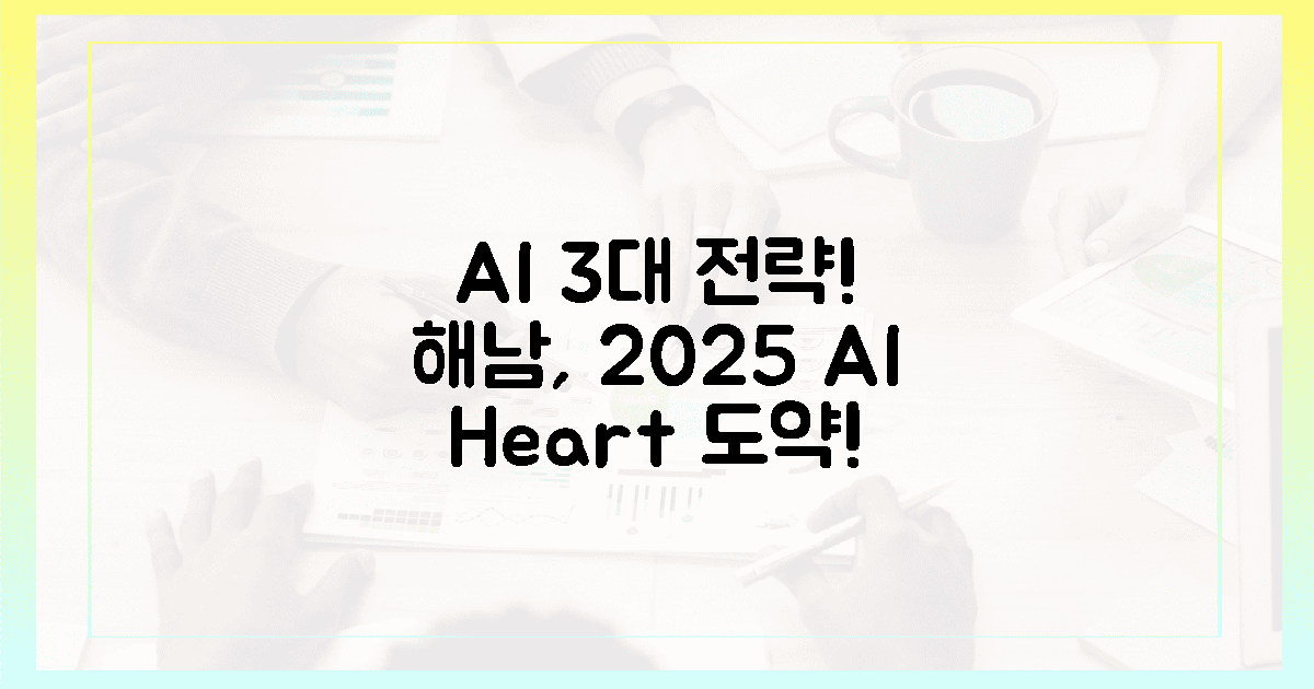 3가지 AI 핵심 전략: 해남, 2025년 'AI 심장'으로 도약!