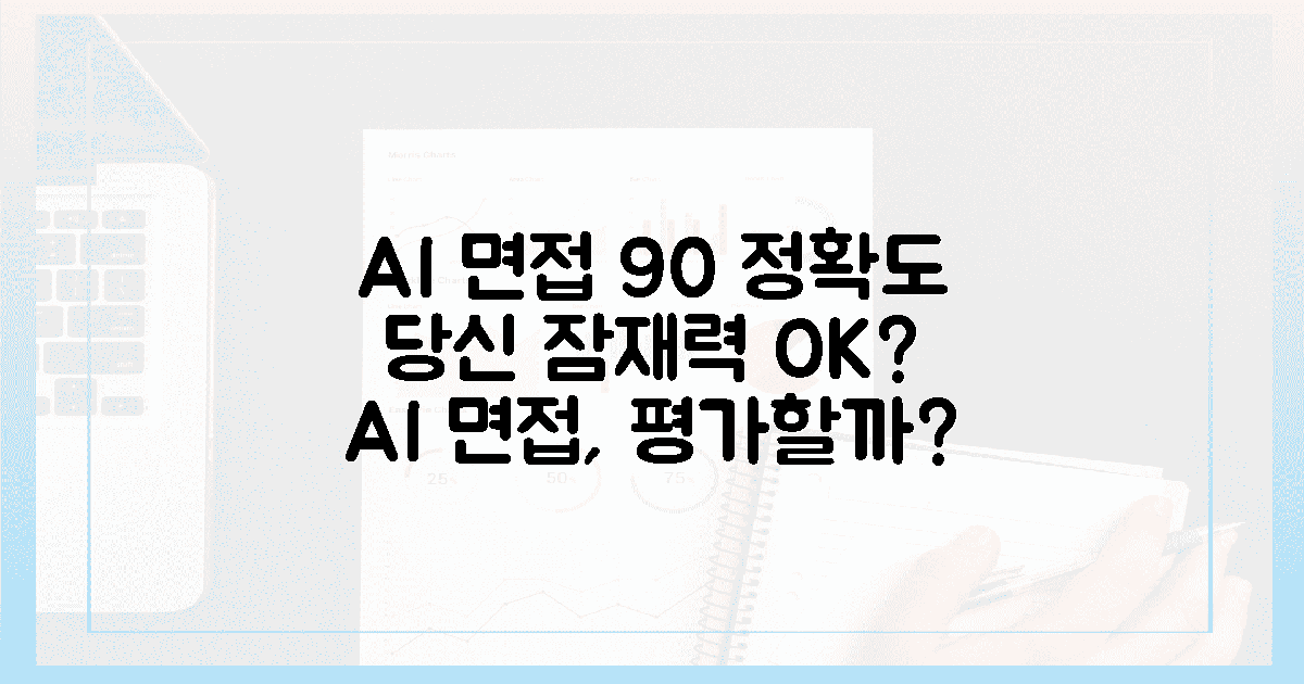 90% 정확도! AI 면접, 당신의 잠재력을 평가할까?