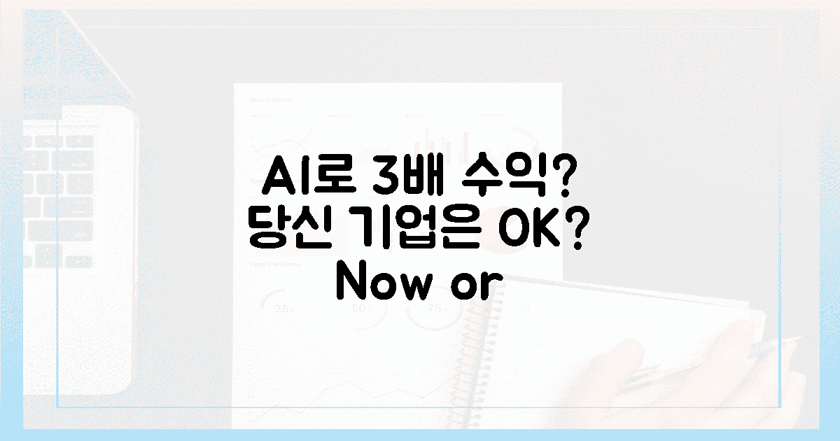 AI 시대, 3배 수익 차이, 당신 기업은?