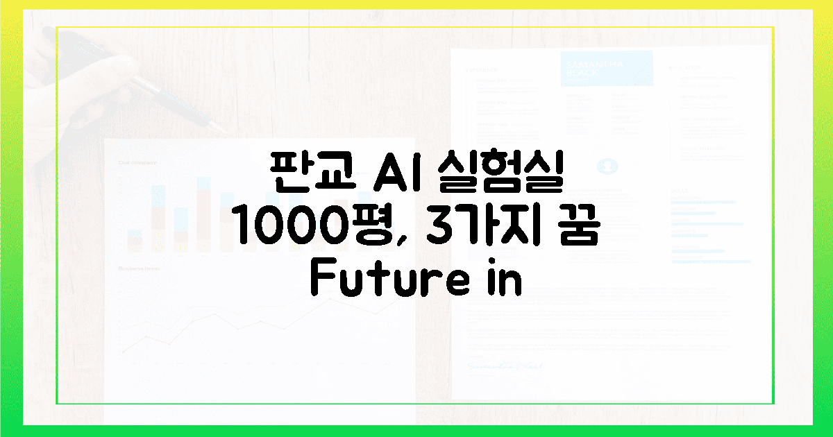 판교 'AI 실험실', 1000평에서 펼칠 3가지 꿈