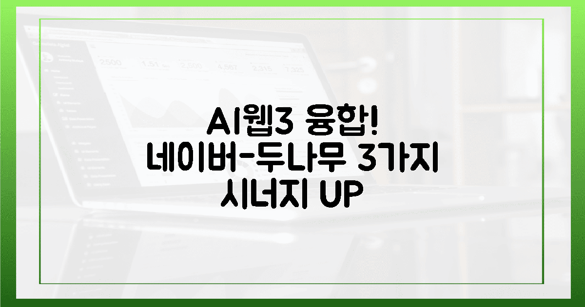 AI·웹3, 네이버·두나무 융합의 3가지 시너지