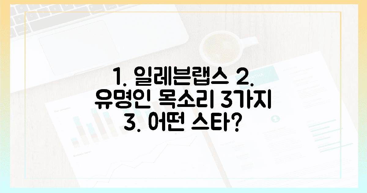 일레븐랩스 3가지 유명인 목소리, 어떤 스타? 🤩