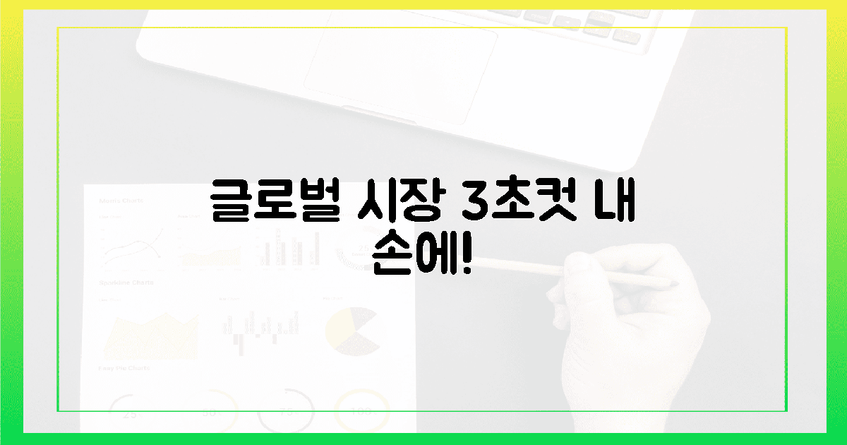 글로벌 시장, 3초면 내 손에!