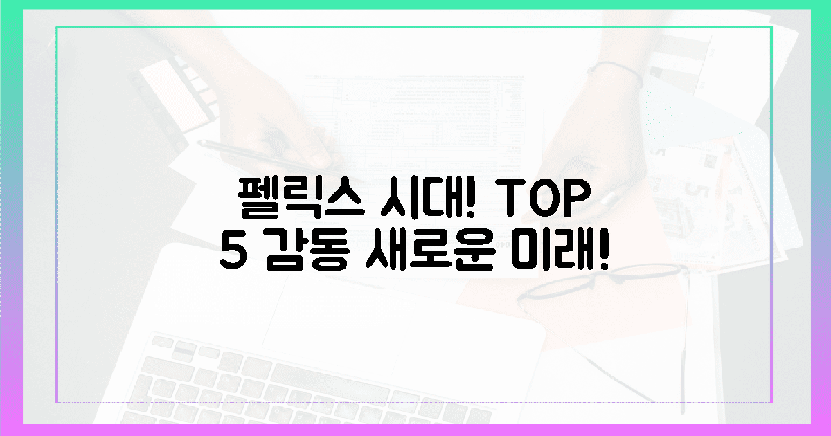 펠릭스 시대! 5가지 감동의 미래!