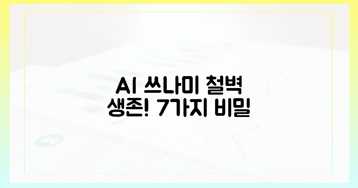 AI 쓰나미 후에도 철벽 지킬 7가지 비밀!