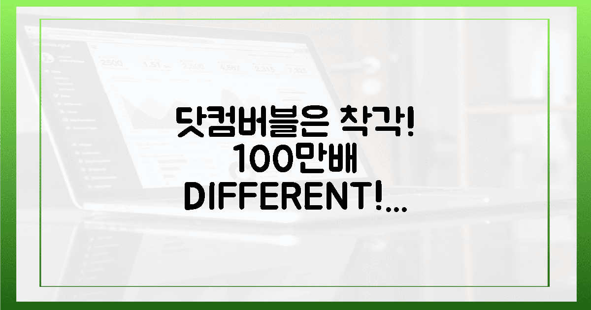 닷컴버블은 착각! 100만 배 다른 '찐' 수요!
