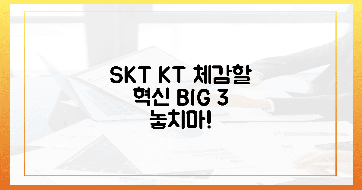 SKT·KT, 체감할 혁신 3가지는 무엇?