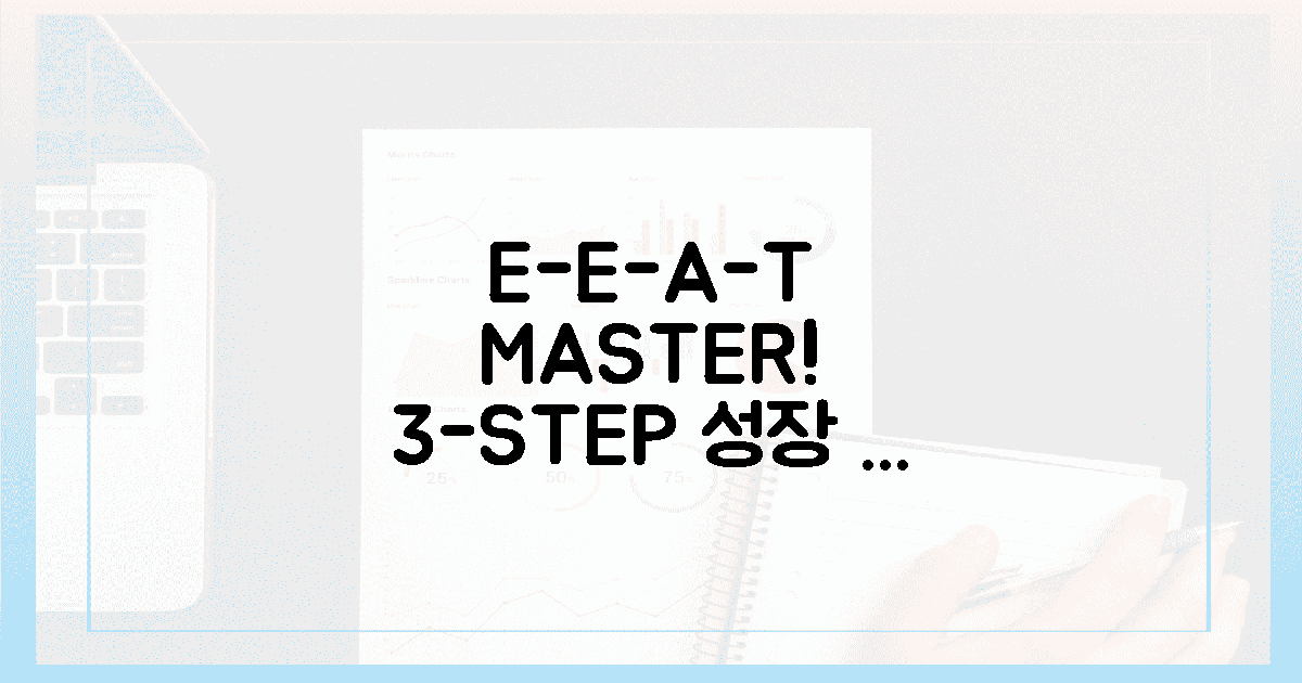 압도적 E-E-A-T, 지속 성장 위한 3단계 로드맵!