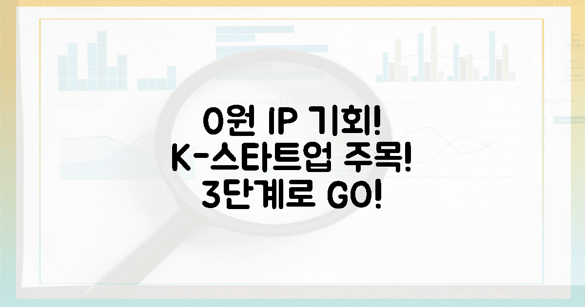 0원 IP, 한국 스타트업 3단계 신청!