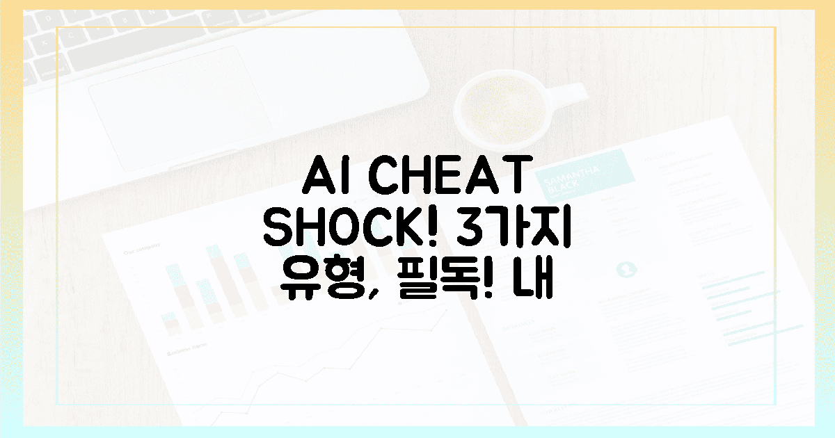 AI 커닝 '경악' 실태! 3가지 유형, 내 아이도?