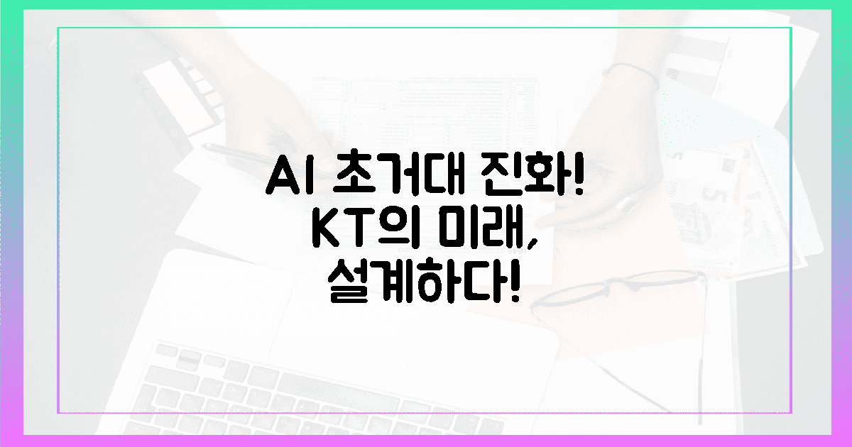 AI 초거대 진화! KT가 그리는 미래 설계도.