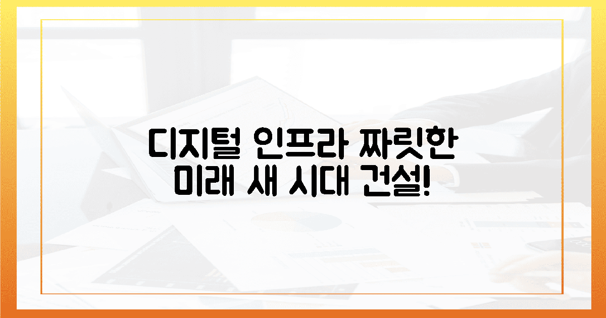 디지털 인프라, 짜릿한 미래를 짓다!