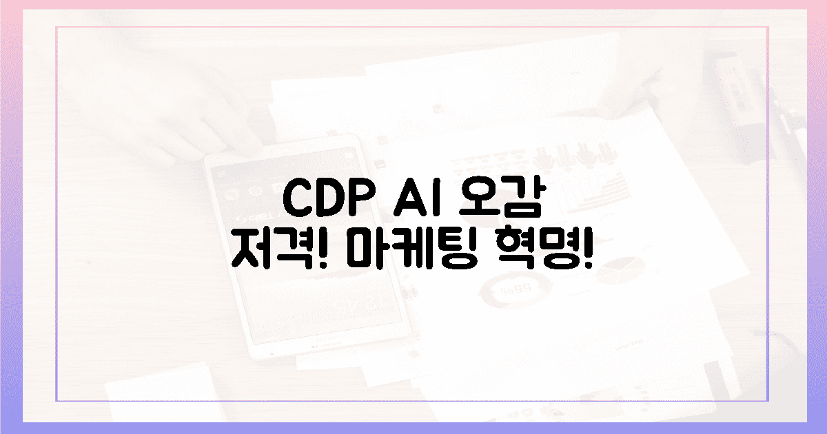 CDP AI: 오감 사로잡는 마케팅 혁명!