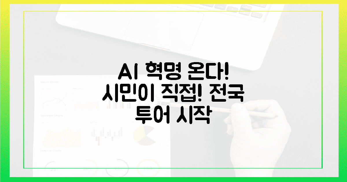 전국 순회 열기! 시민이 체감할 AI 혁명 '시작