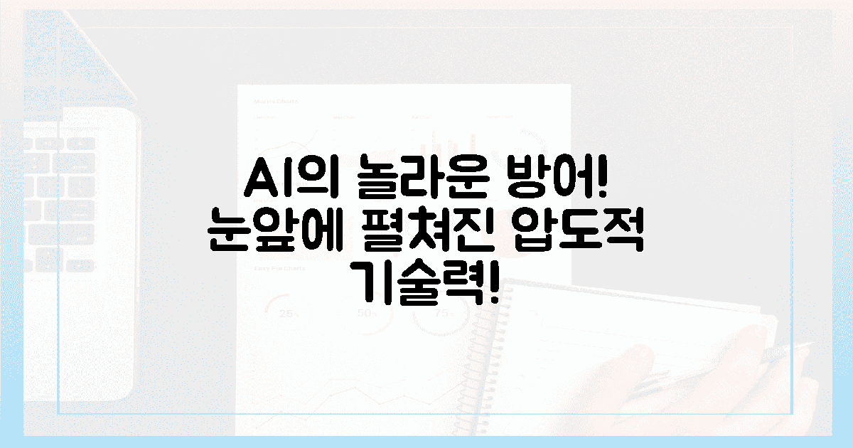 AI, 눈앞에 펼쳐진 놀라운 방어!